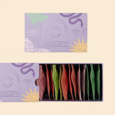 Cacao cru fourré - Chakra - assortiment - 14 sachets