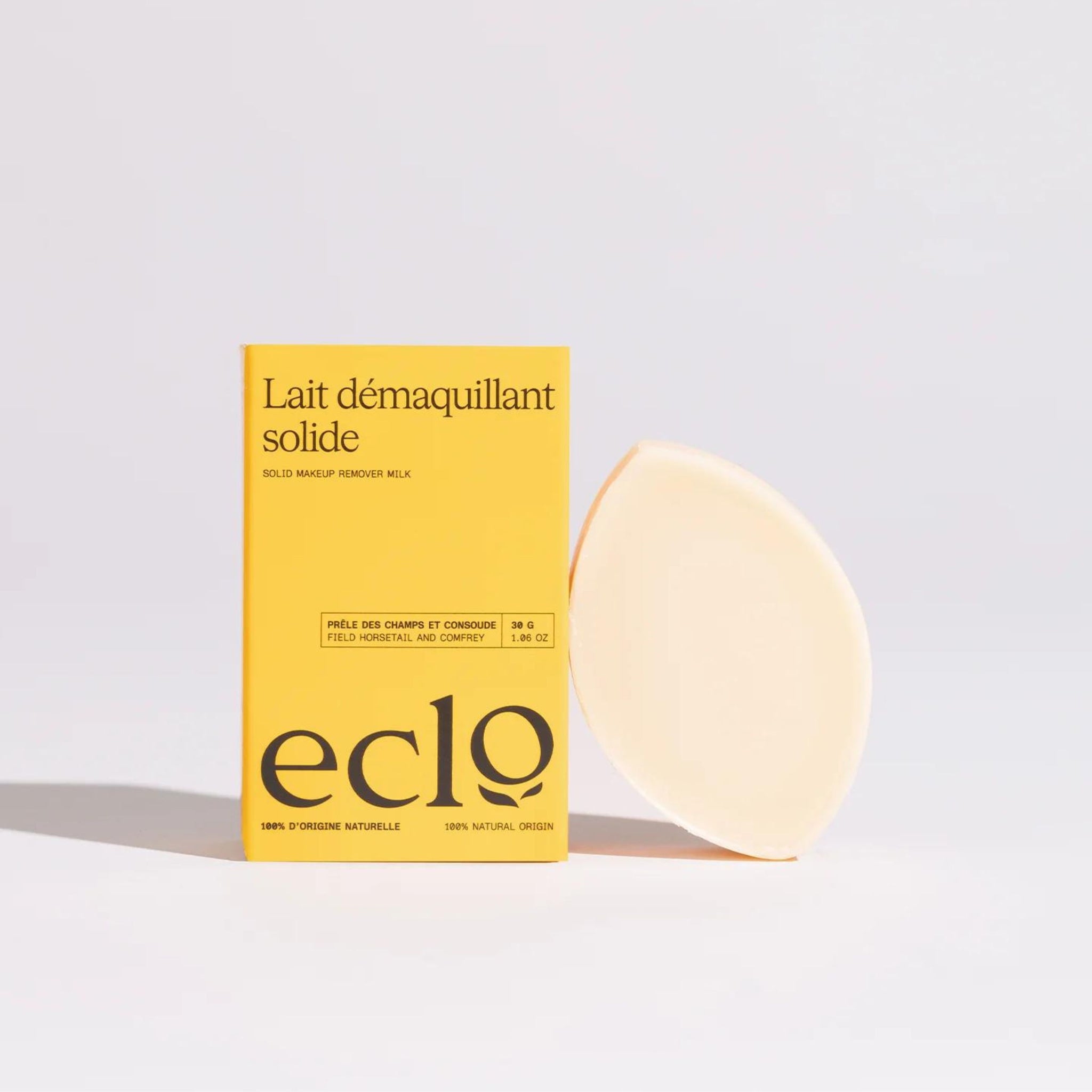 Lait démaquillant solide